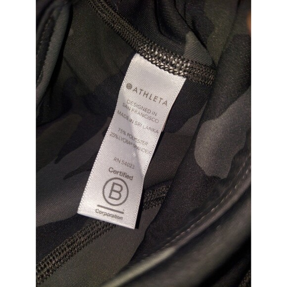 Athleta Ultimate 7/8 Camo Tight Leggings Womens Size Small - Picture 10 of 11